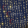 Гирлянда навес "Звездное небо" 10*40 м. Теплое белое свечение. Ip 44